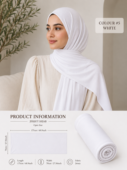 Large Size Jersey Hijab