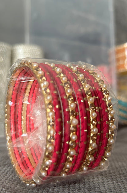 Metal Bangles-one size: 2.2
