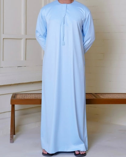 Sky Blue-Noor’s-Thobe/Jubba-Emirati Style