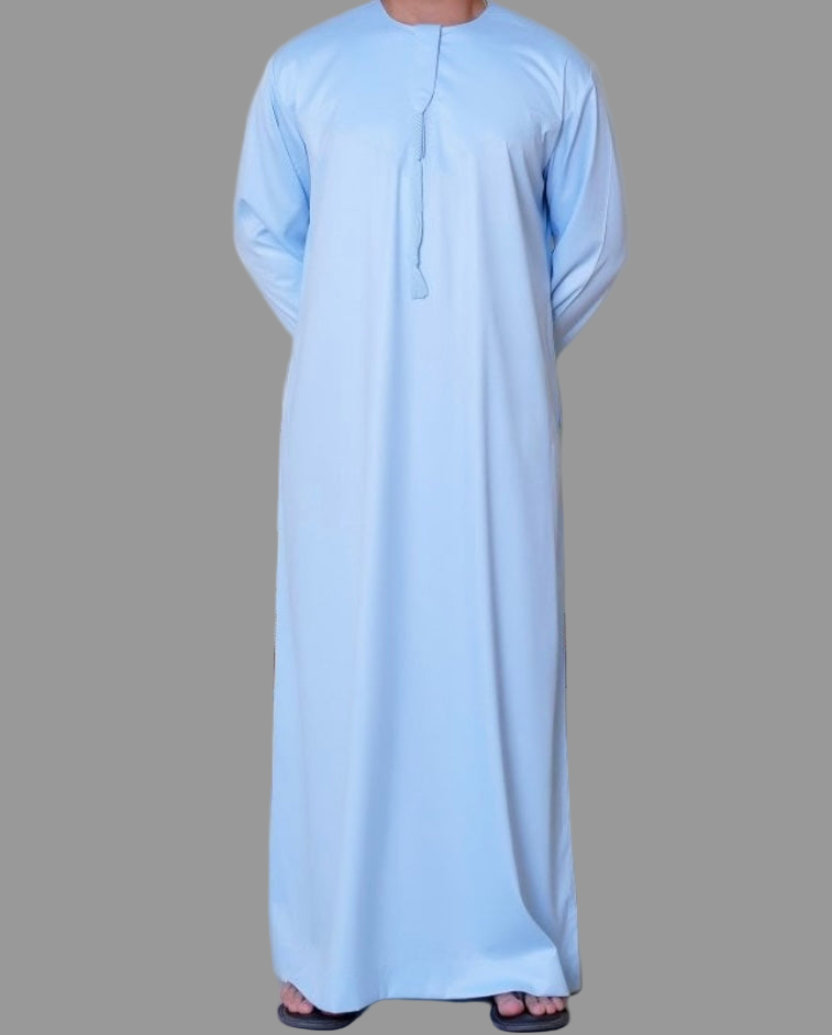 Sky Blue-Noor’s-Thobe/Jubba-Emirati Style
