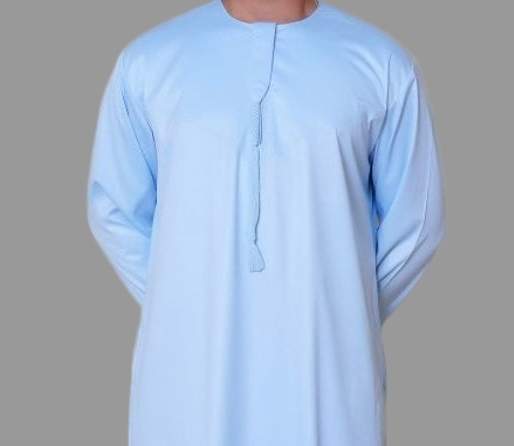 Sky Blue-Noor’s-Thobe/Jubba-Emirati Style