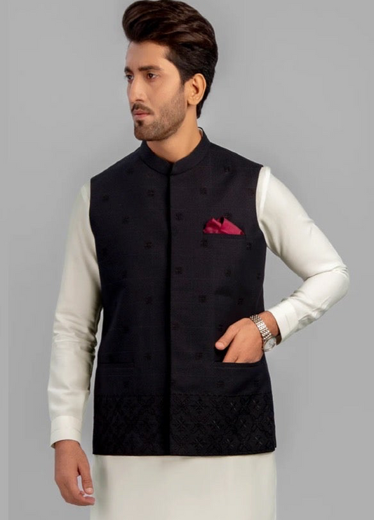 Black-waistcoat Gents-Brand: M.T.J