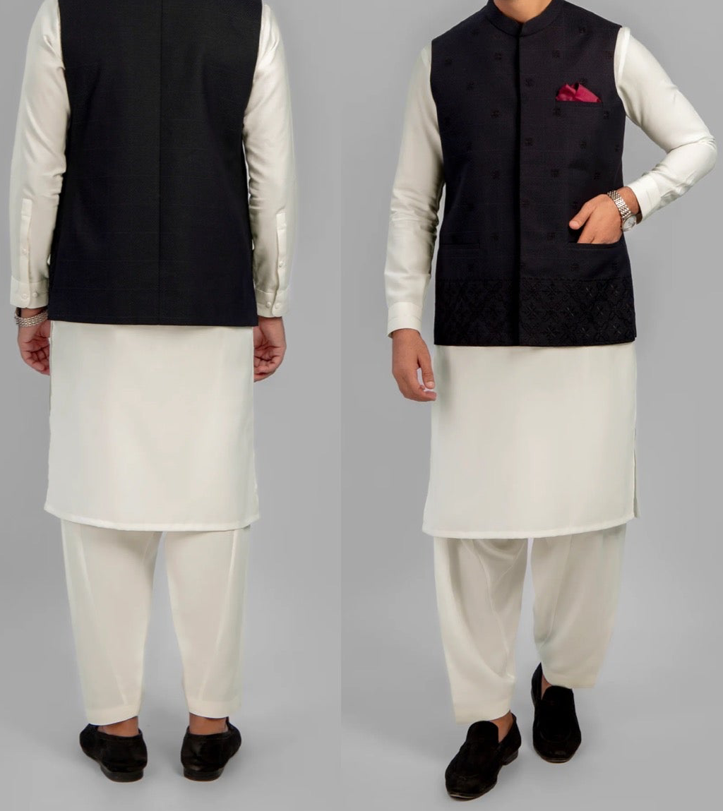 Black-waistcoat Gents-Brand: M.T.J