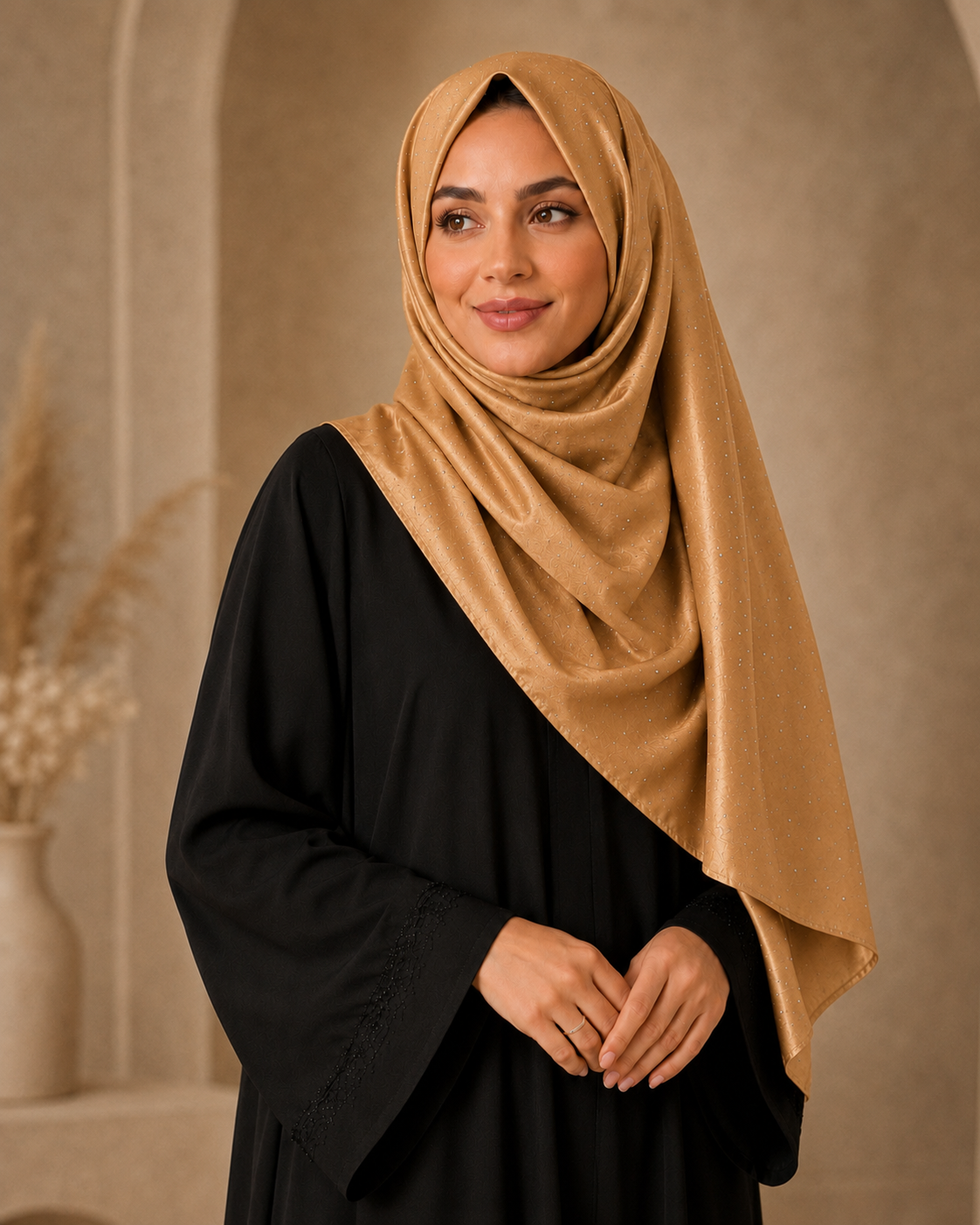 Satin Silk Fancy Hijabs