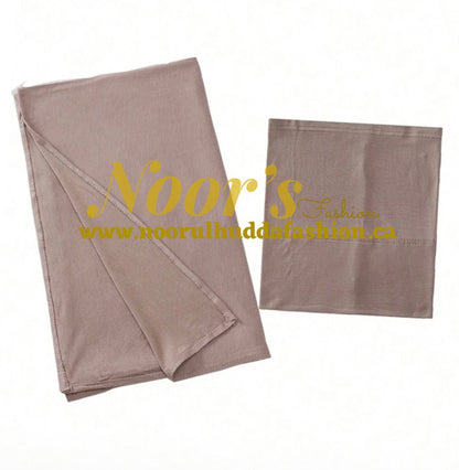 Jersey Hijab W/Matching Hijab Cap