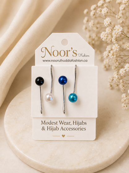 Pearl Loop Hijab Pins