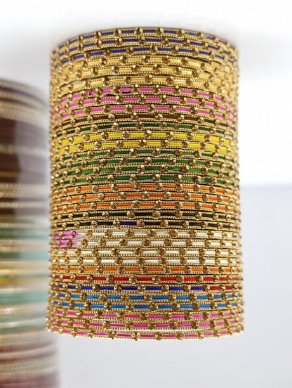 Multi Colour-Metal Bangles-Ladies
