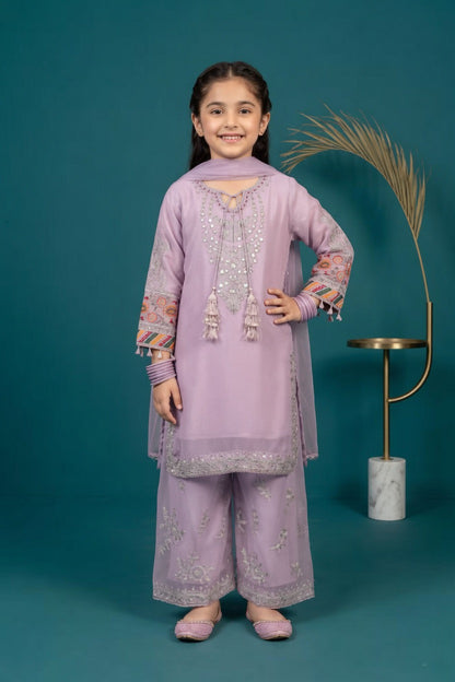 Noor’s-Light Purple 3PC Chiffon