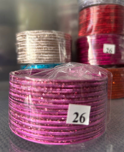 Metal Bangles-one size: 2.8-2.10