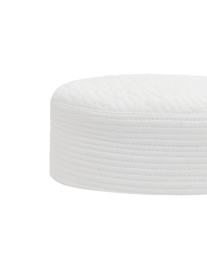 Off White-Round Cap-Brand: M.T.J