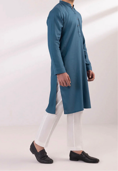 Teal Blue-kurta-Sapphire