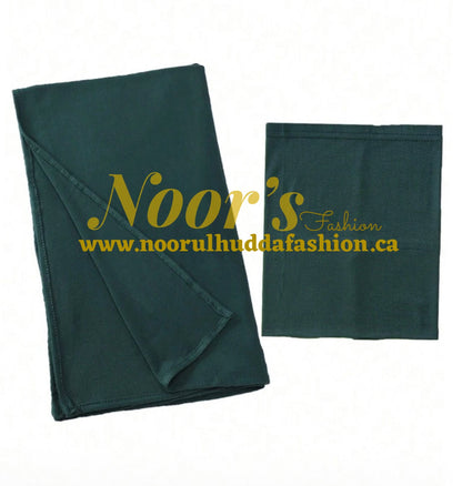 Jersey Hijab W/Matching Hijab Cap