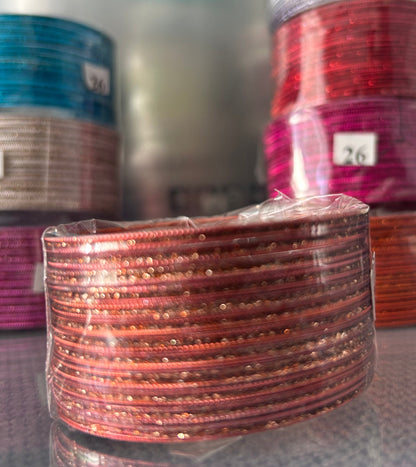 Metal Bangles-one size: 2.8-2.10