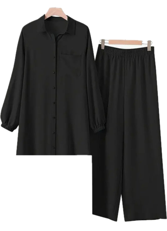 2pc Cord Set-Black