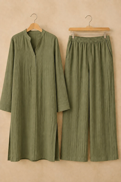 Long Length Cord Set-Olive Green