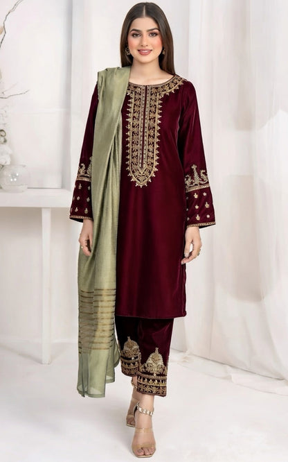 Brand: Limelight-Burgundy-Velvet