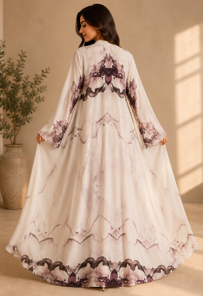Chiffon Abaya Dress #3