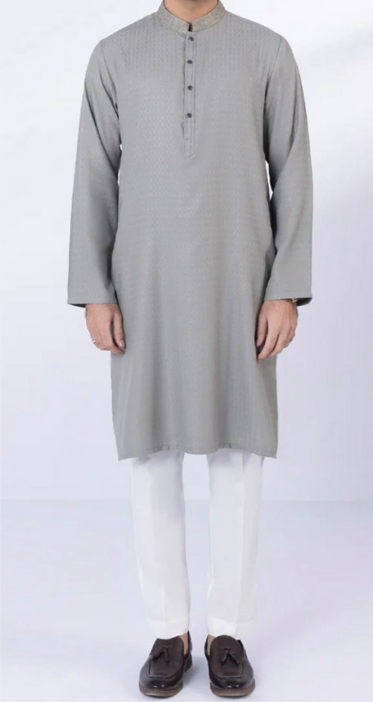 Grey-kurta-Sapphire