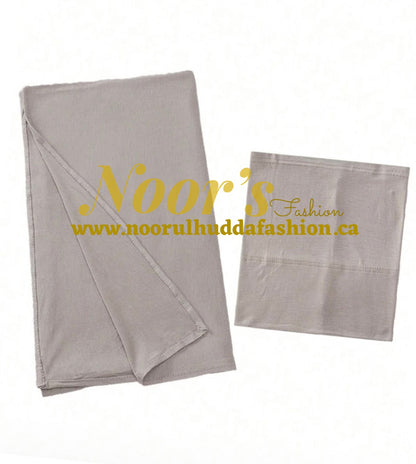 Jersey Hijab W/Matching Hijab Cap