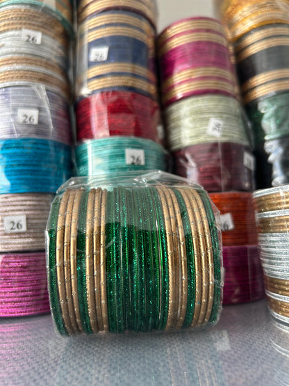 Metal Bangles-one size-2.6