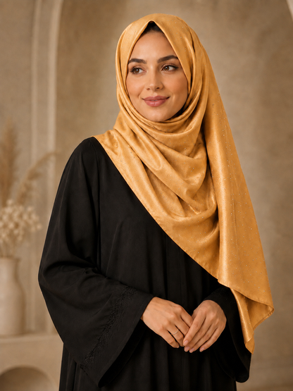 Satin Silk Fancy Hijabs
