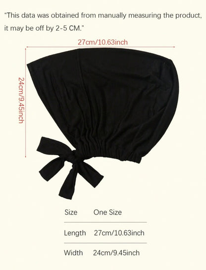 Hijab Caps w/Tie