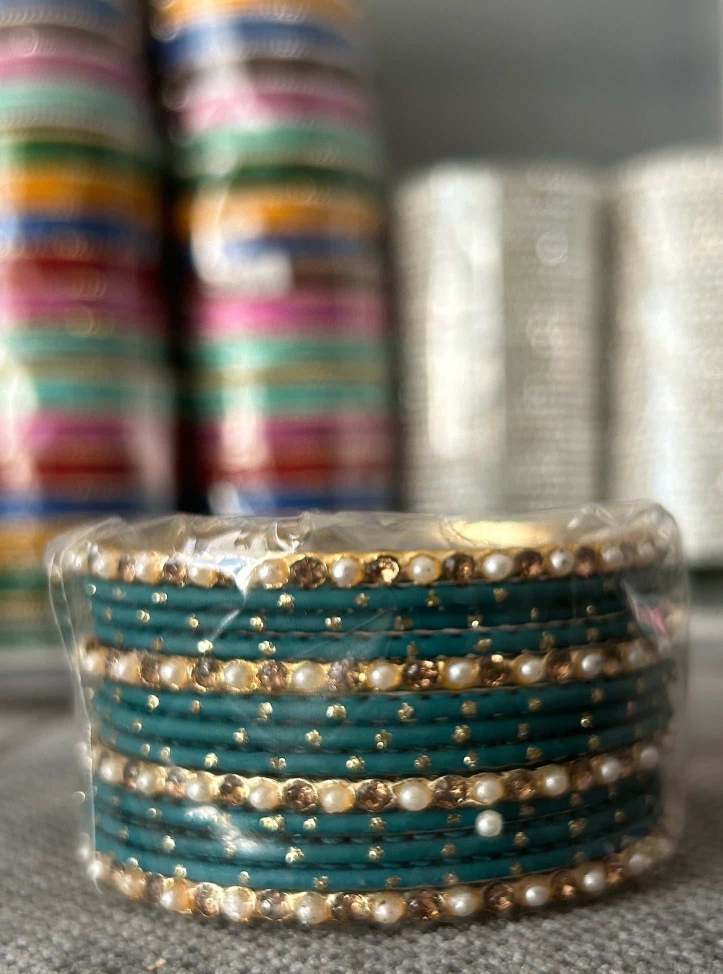 Metal Bangles-one size: 2.2