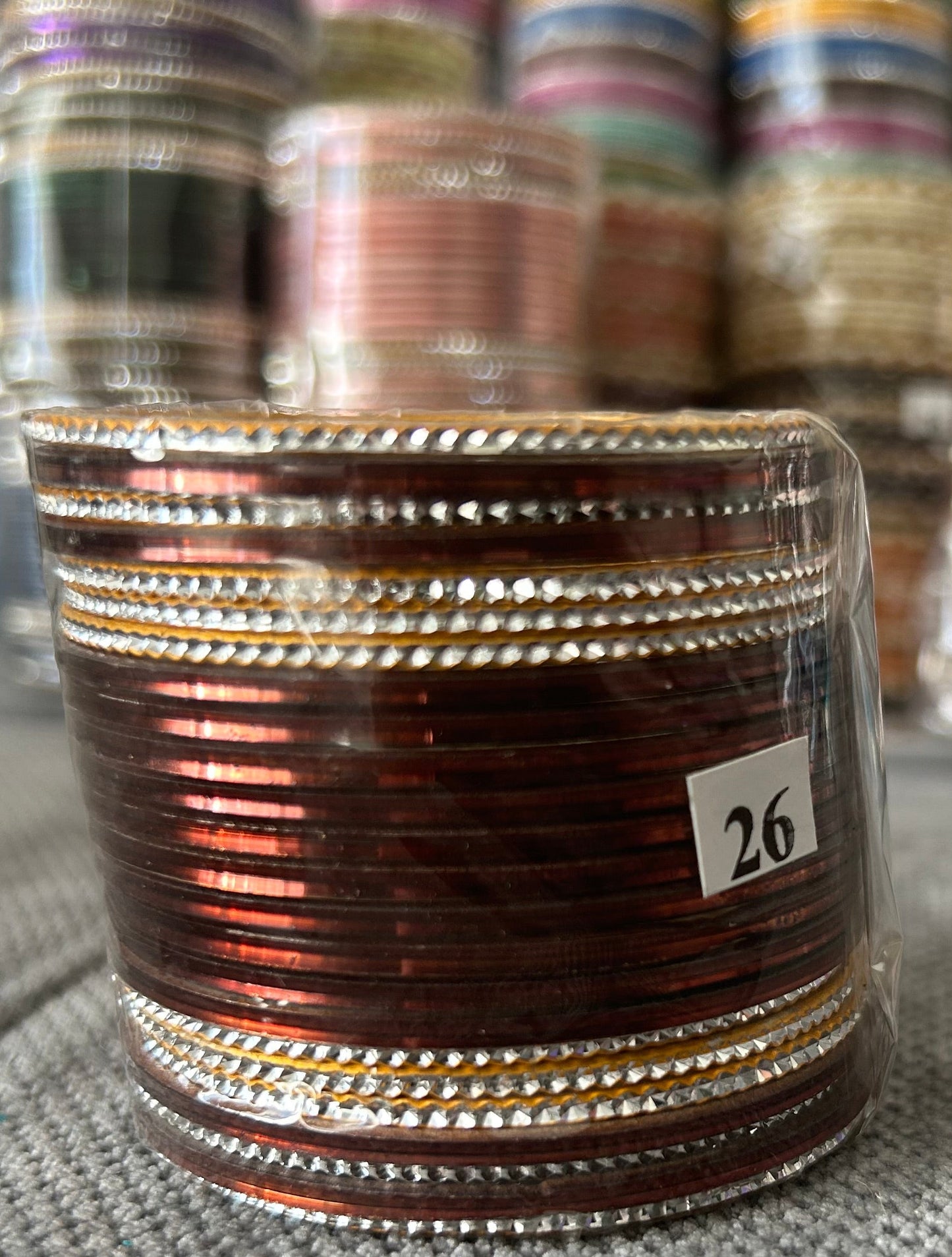 Metal Bangles-one size-2.2