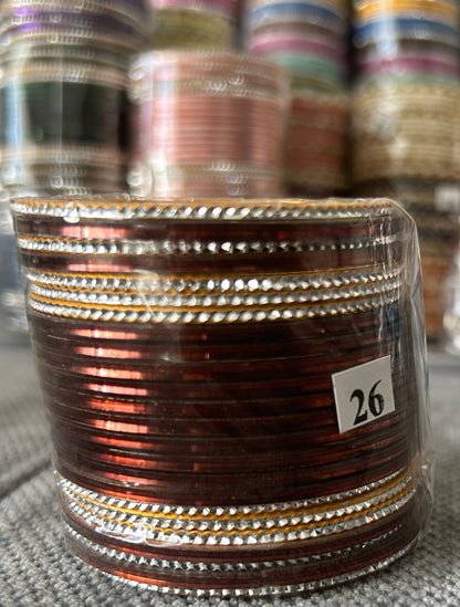 Metal Bangles-one size-2.2