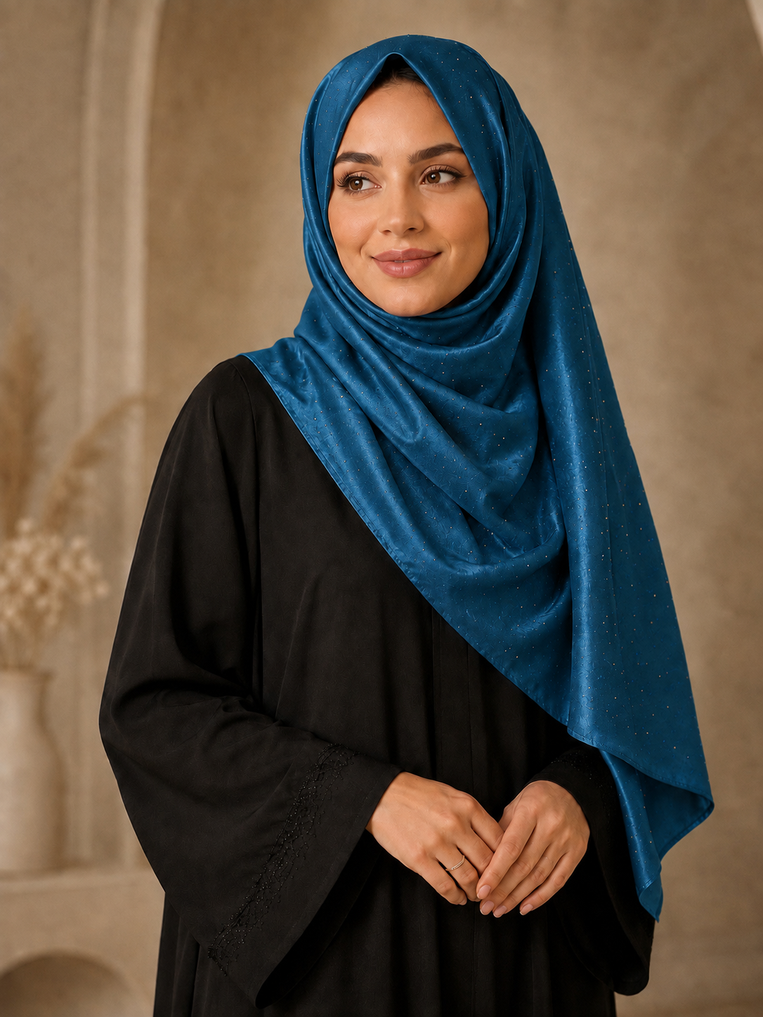 Satin Silk Fancy Hijabs