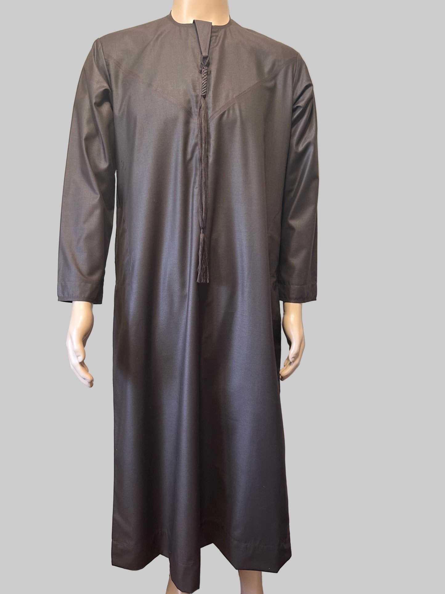 DarkBrown-Noor’s-Thobe/Jubba-Emirati Style