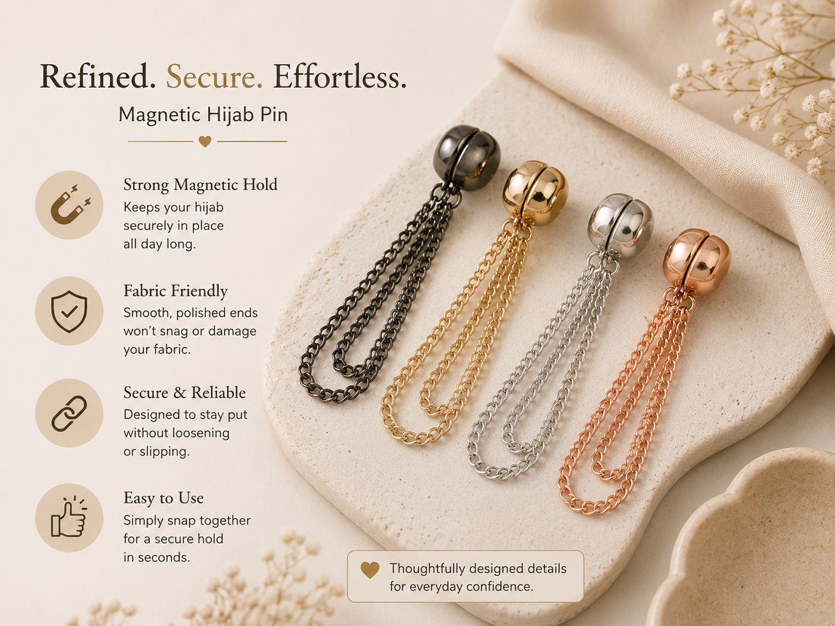 Multi Purpose Magnetic Brooch