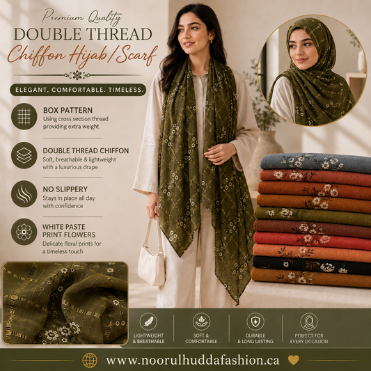 Printed Chiffon Hijabs