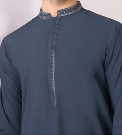 Dark Blue-kurta-Sapphire