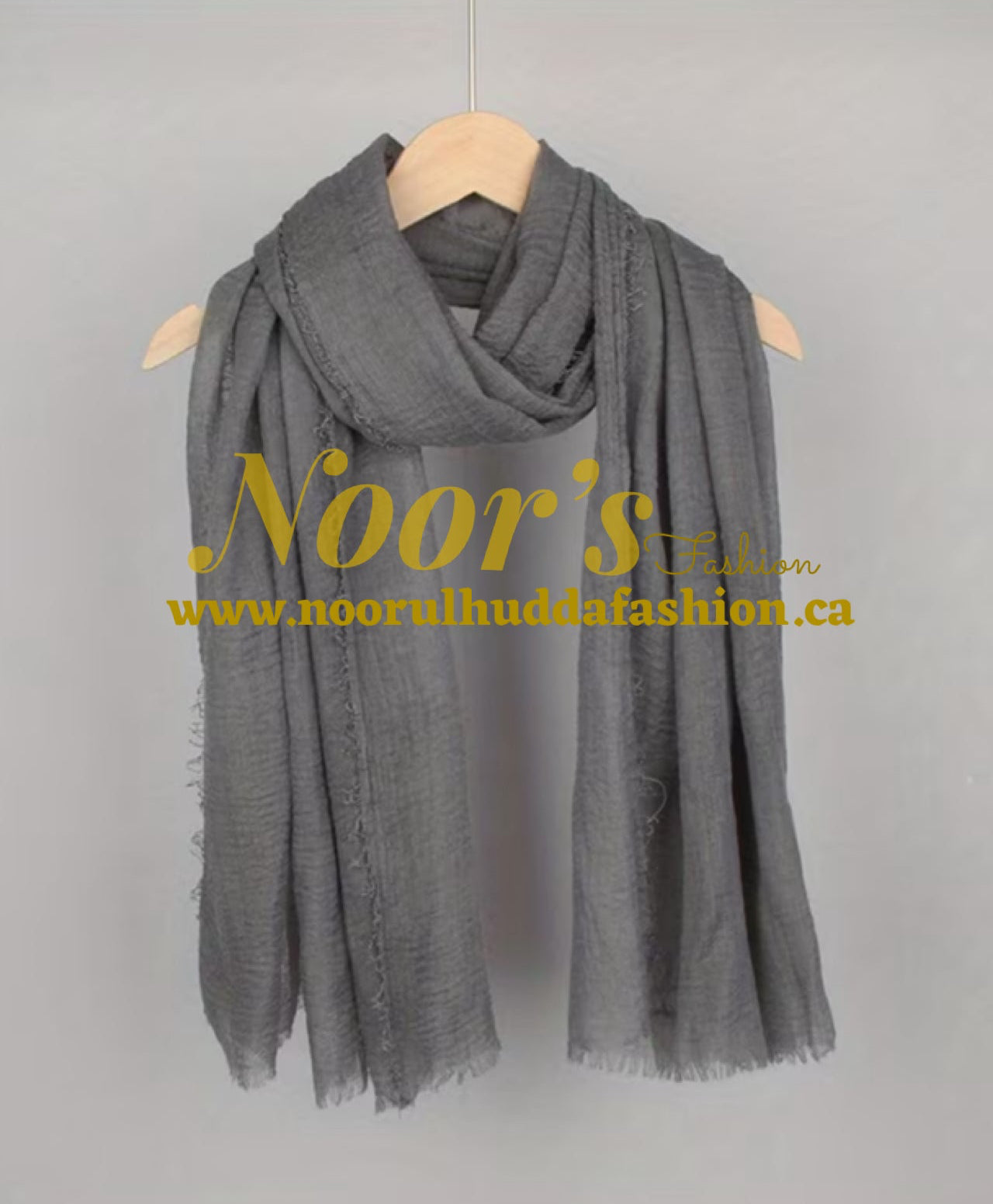 Crinkle Cotton Scarf