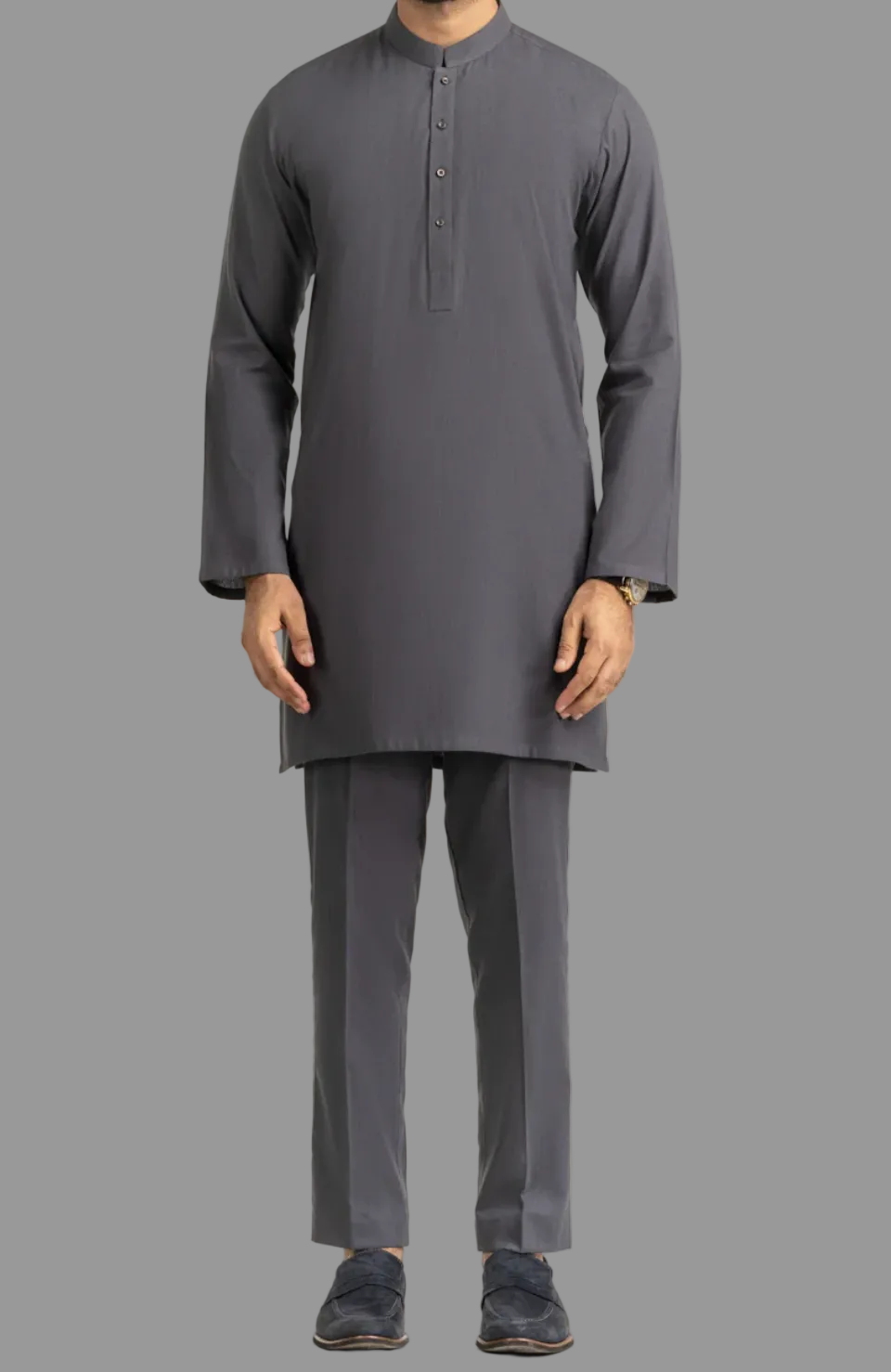 Gul Ahmed-Grey-Gents/TeenBoys