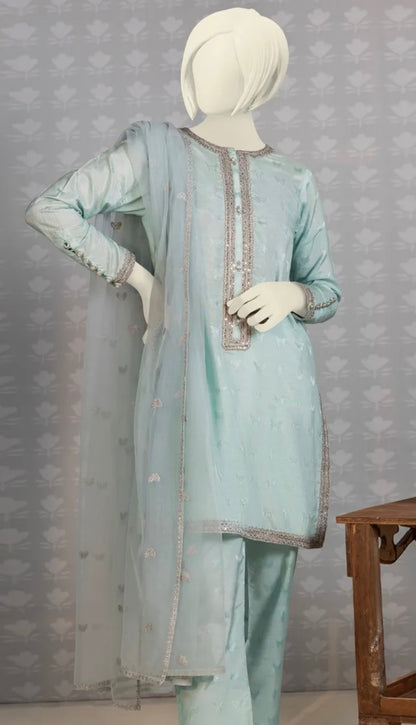 J. Teen Girls-Light Blue-3pc