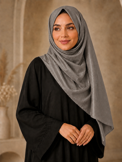 Satin Silk Fancy Hijabs