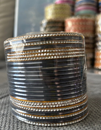 Metal Bangles-one size-2.2