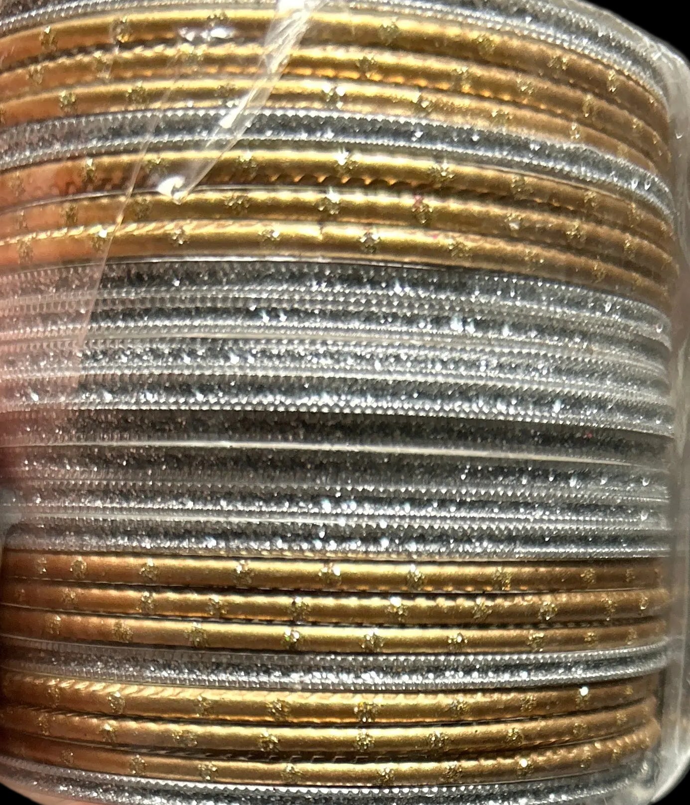 Size: 2.6 Silver & Gold Bangles