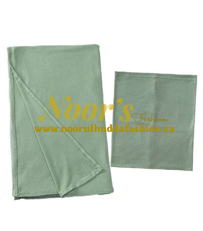 Jersey Hijab W/Matching Hijab Cap