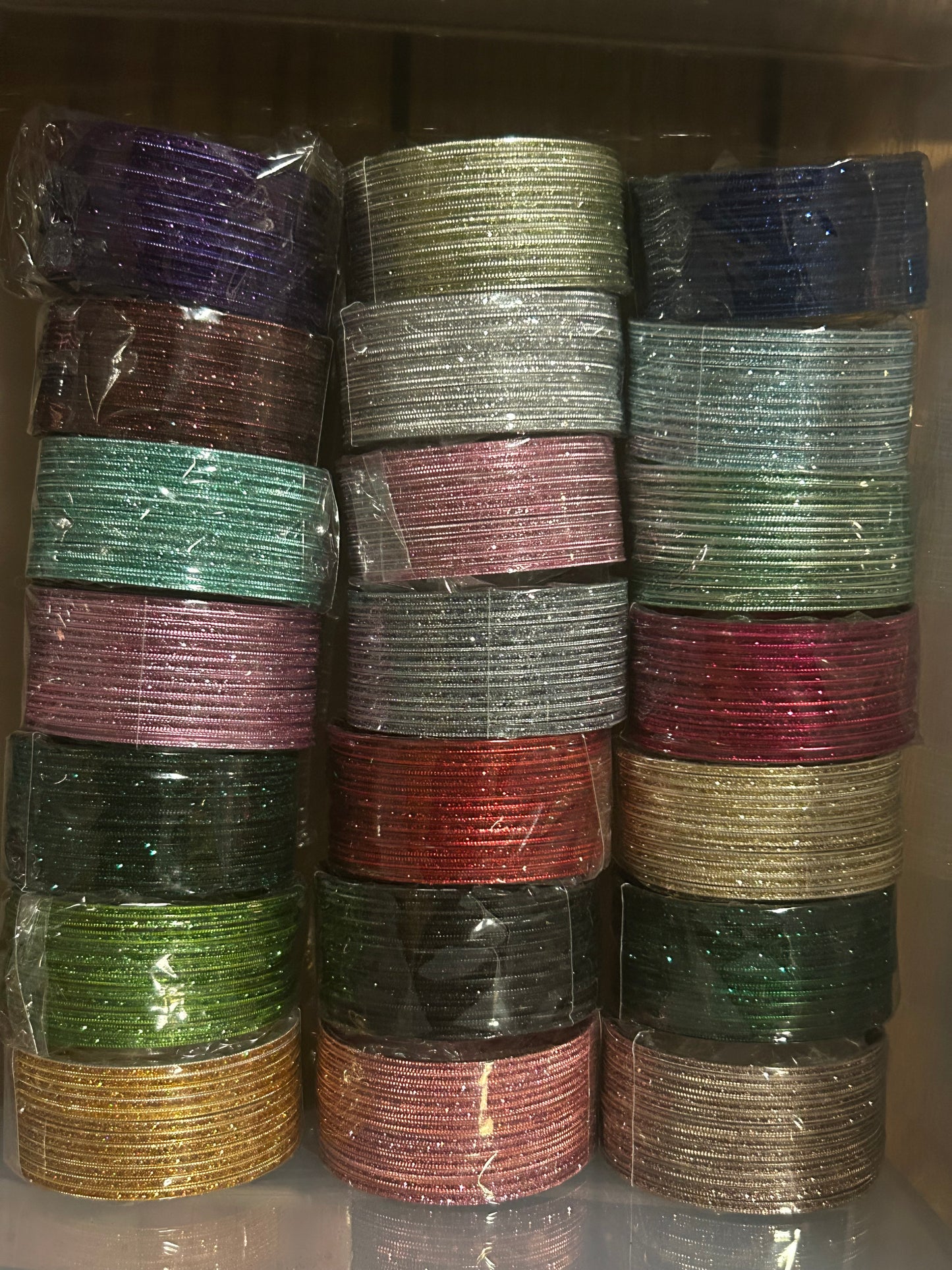 Metal Bangles-one size: 2.8-2.10