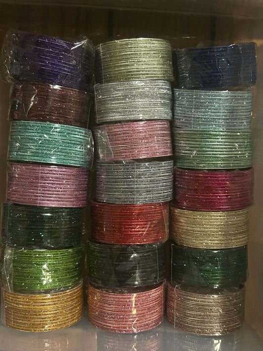 Metal Bangles-one size: 2.8-2.10