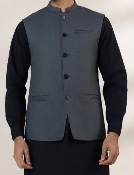 Dark Grey-waistcoat Gents-Brand: Sapphire