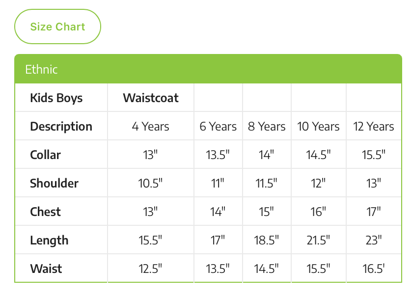 Black-Kids waistcoat 1pc-Gul Ahmed