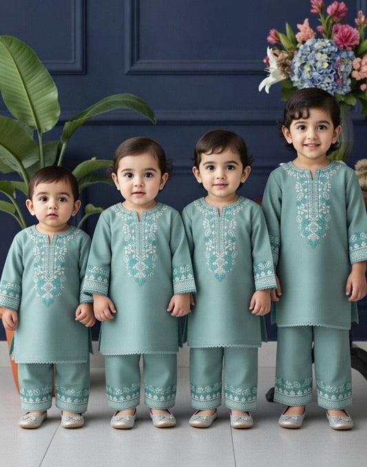 Blue Baby- Kameez shalwar