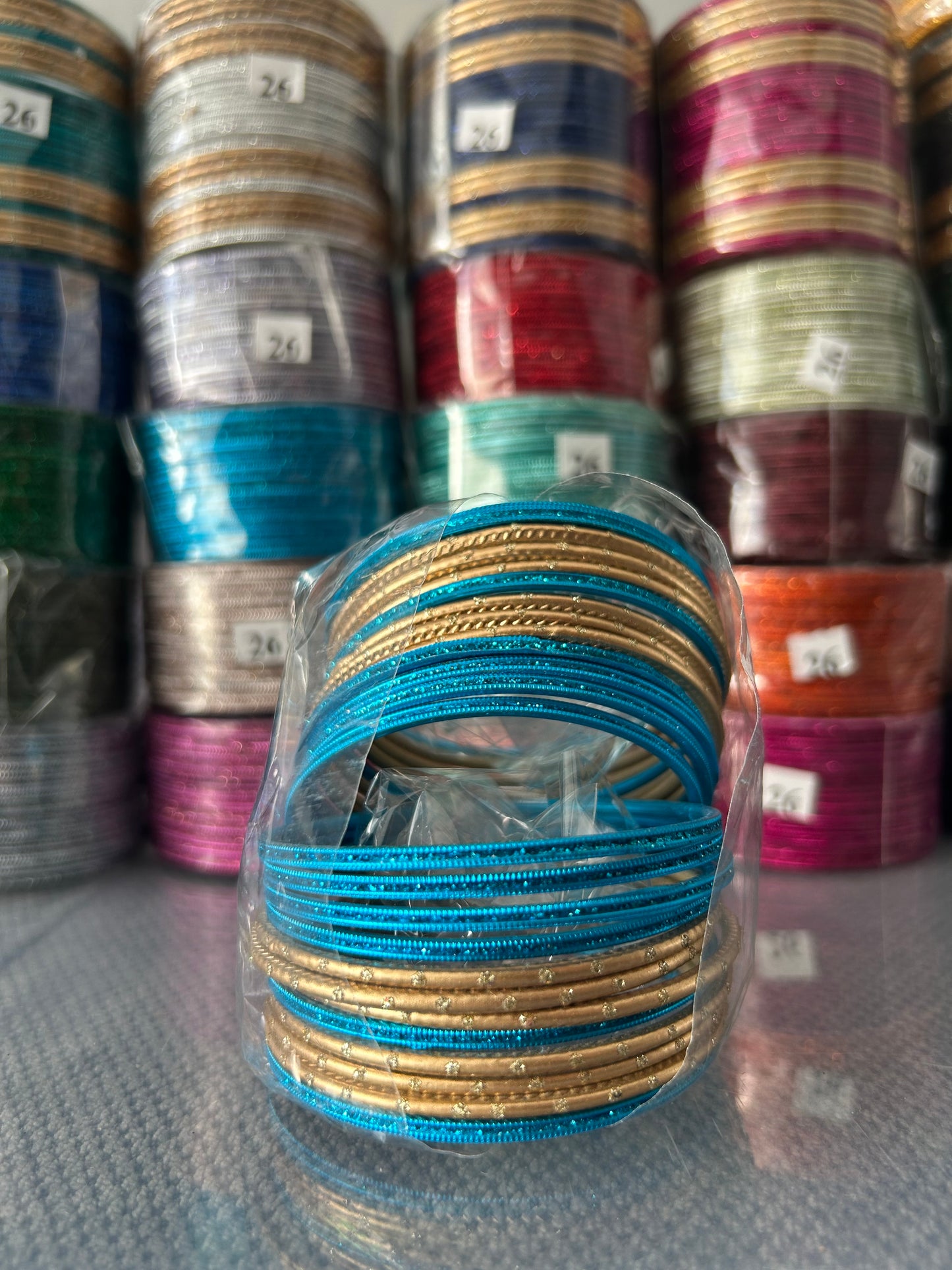 Metal Bangles-one size-2.6