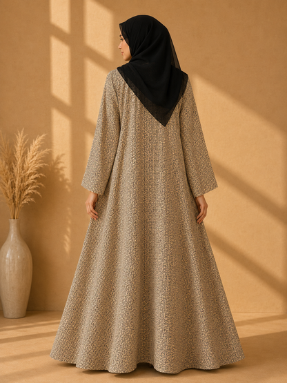Chiffon Abaya Dress #2