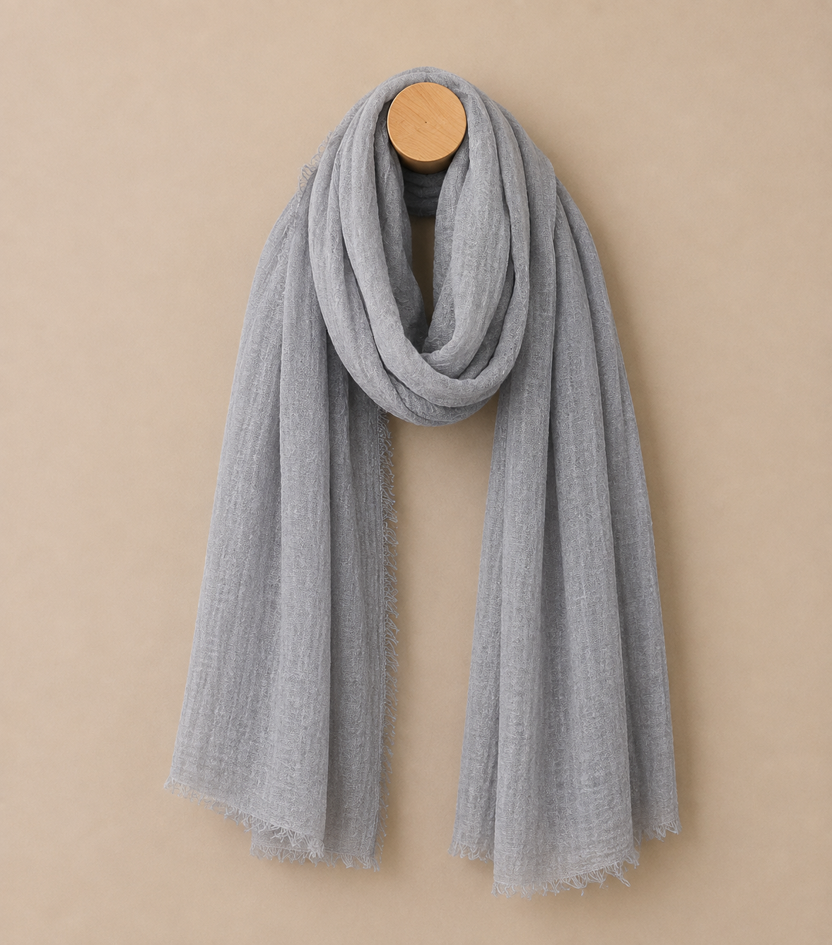 Crinkle Cotton Scarf