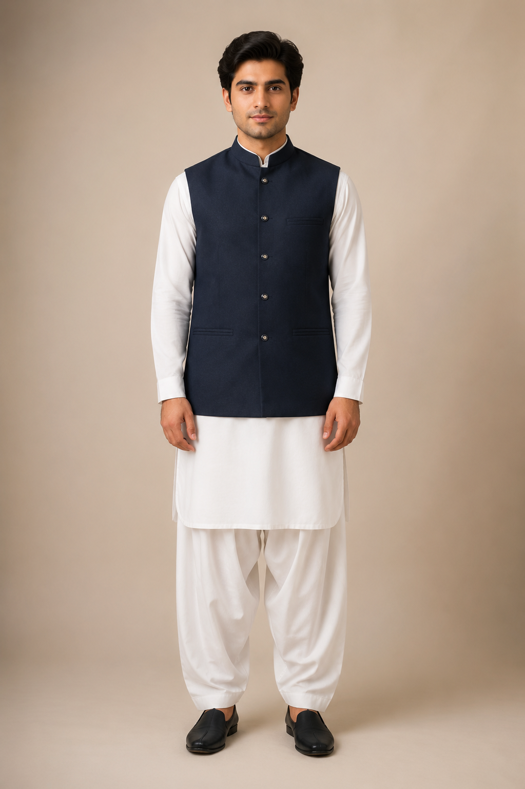 1pc NavyBlue Waistcoat